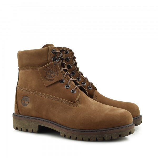Timberland Heritage 6-Inch Waterproof Brown Boots