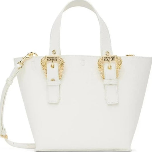 Versace Jeans Couture logo-buckle tote bag