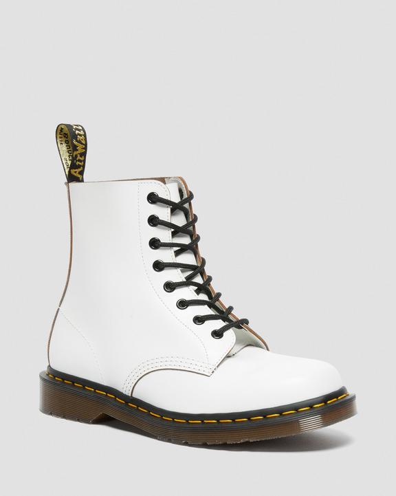 DR. MARTENS White Vintage 1460 Boots