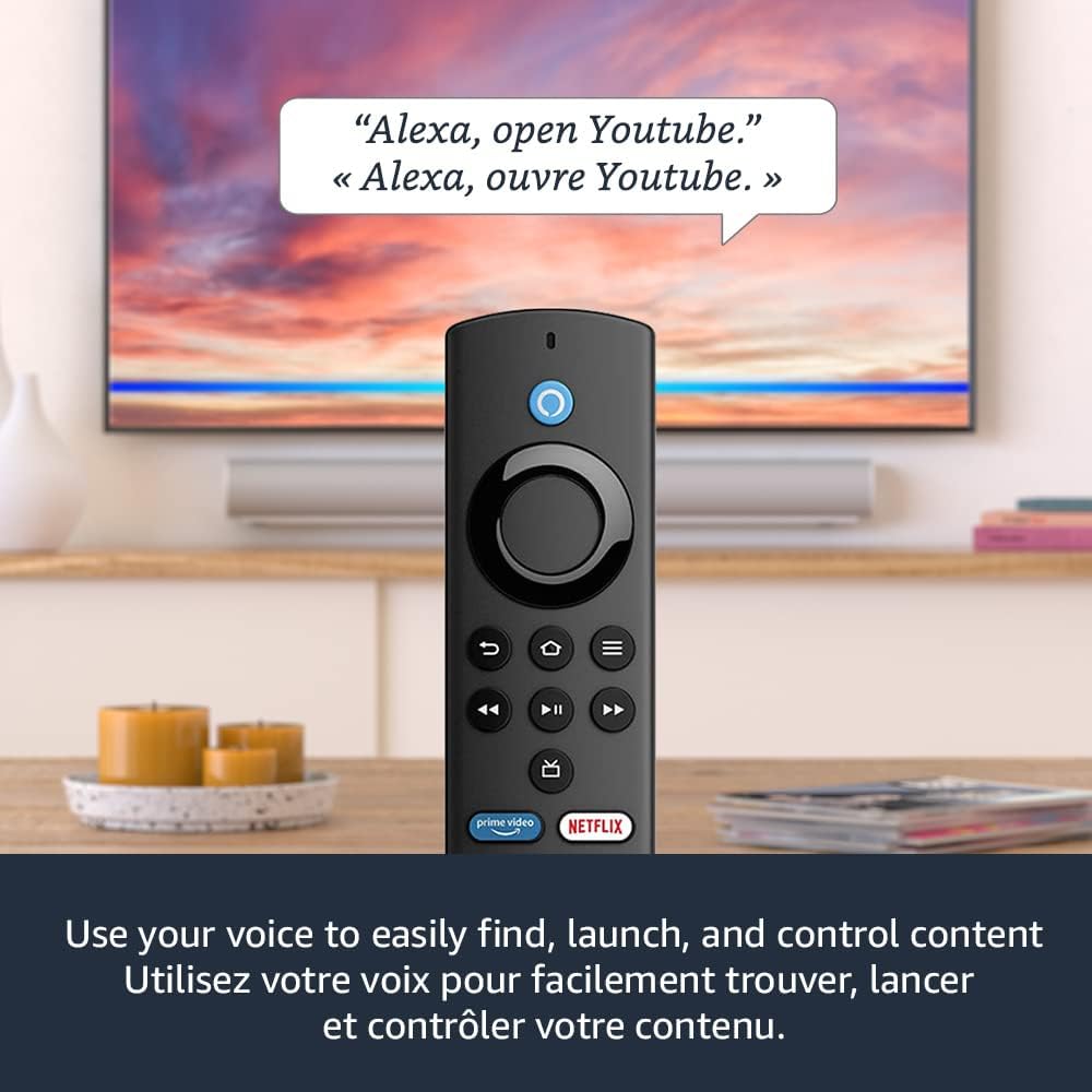 Amazon Fire TV Stick Lite with latest Alexa Voice Remote Lite (no TV controls), HD streaming device