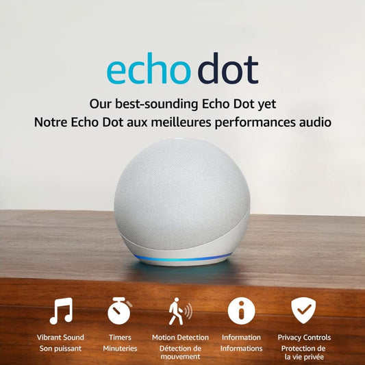 Echo Dot (5th Gen, 2022 release) Smart speaker with Alexa