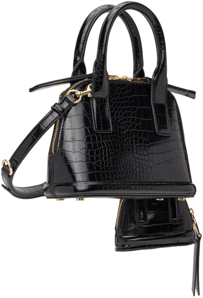 Versace Jeans Couture buckle-detail Black bag