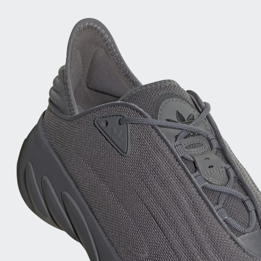 Adidas Mens Adifoam Grey Shoes