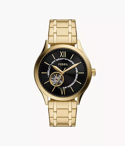 Fossil Fenmore Automatic Gold-Tone Stainless Steel Watch