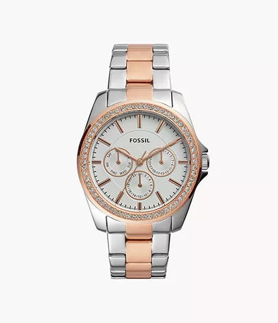Fossil Multifunction Two-Tone Stainless Steel Watch