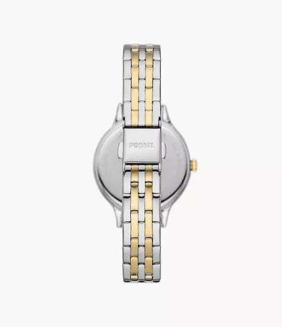 Fossil Laney Three-Hand Two-Tone Stainless Steel Watch
