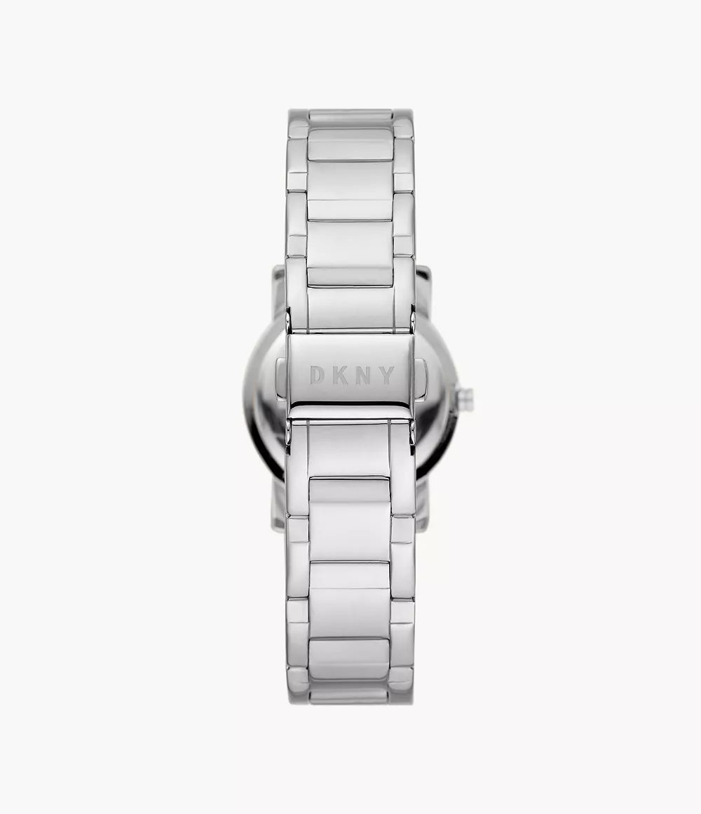 DKNY Three-Hand Stainless Steel Watch